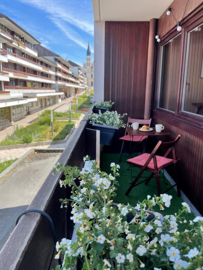 Appartement De Charme Au Pied De La Basilique Saint Remi Реймс Экстерьер фото